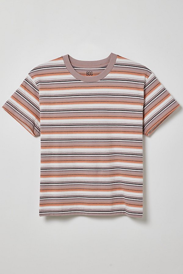 Bdg Bonfire Tee In Pink, Men's At Urban Outfitters