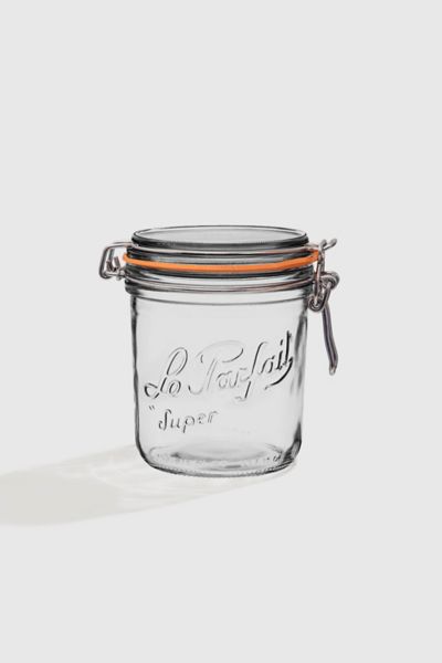 Le Parfait French Glass Screw Top Storage Jar Set in Mixed at Urban Outfitters