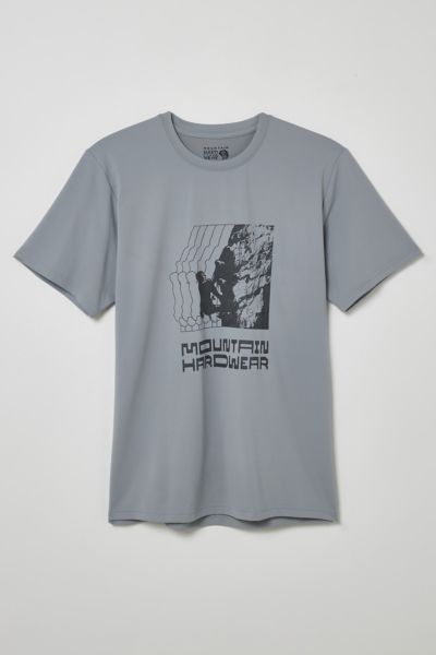 Mountain Hardwear Sunblocker Graphic Tee In Grey, Men's At Urban Outfitters