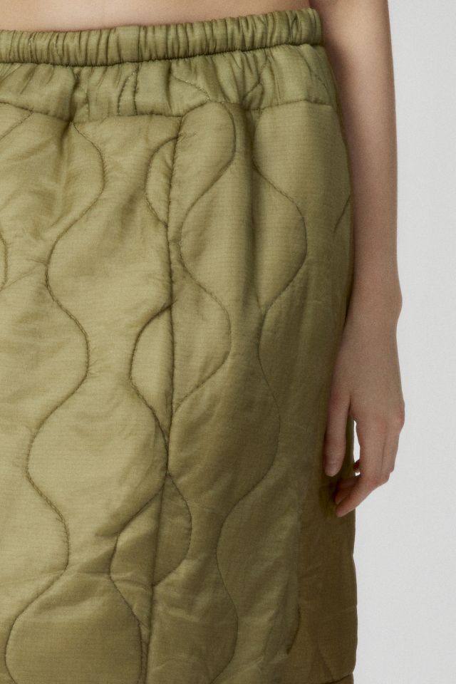 Urban Renewal Remade Quilted Liner Maxi Skirt #2