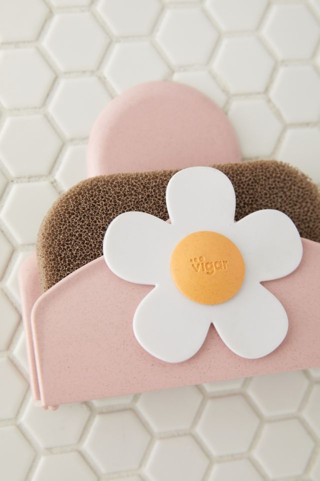 Daisy Sponge & Holder Set #2