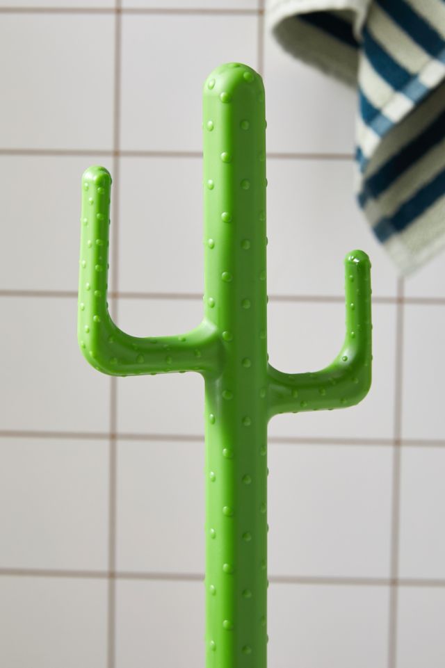 Cactus Toilet Brush and Holder - Red Candy