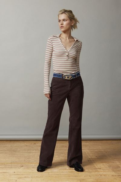 Bdg Jamie Corduroy Bootcut Pant In Brown, Women's At Urban Outfitters