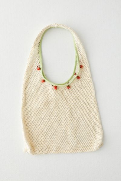 Urban Outfitters Femme Boho Market Bag In Red, Women's At