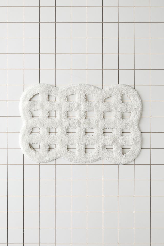 Tapis de Bain Festonné Sculpté #1