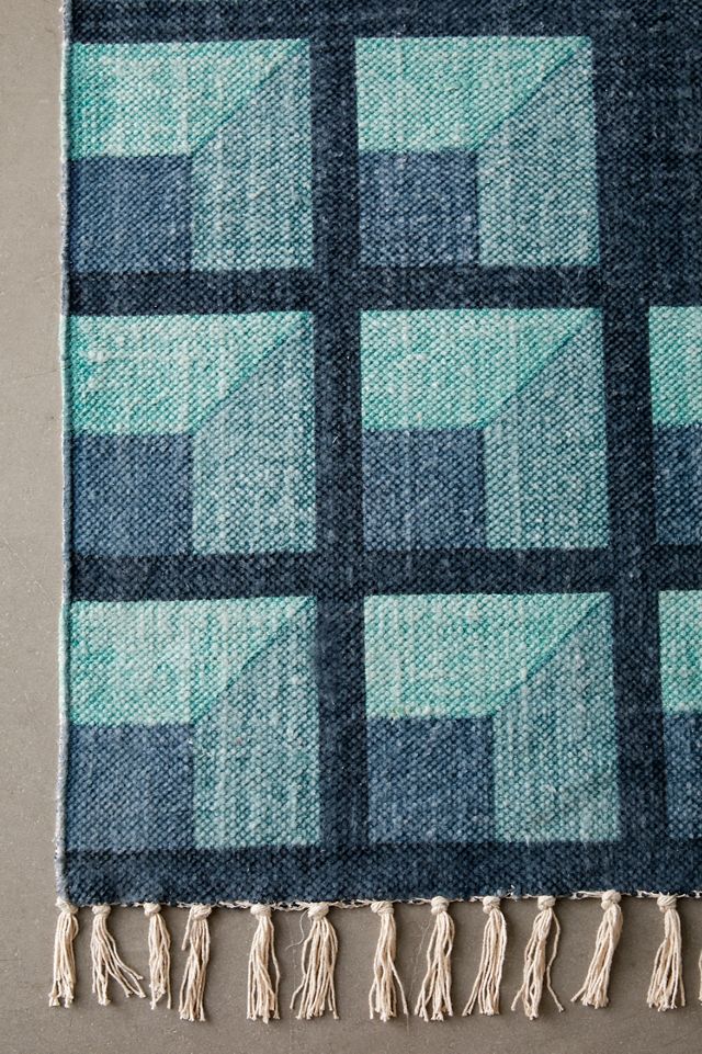 Matteo Geo Brushed Rug #4