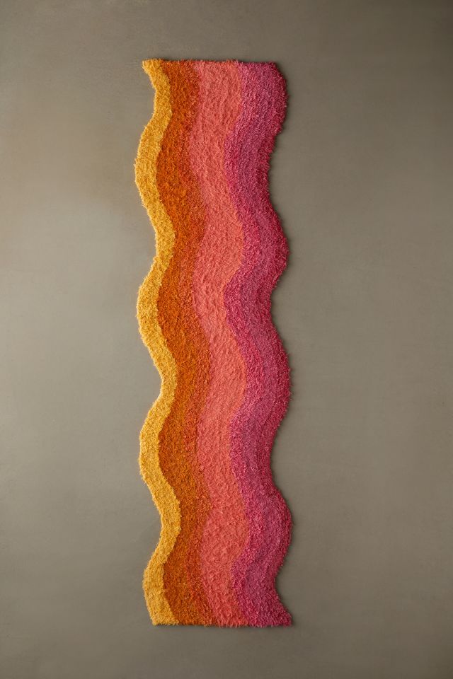 Wave Shag Runner Rug