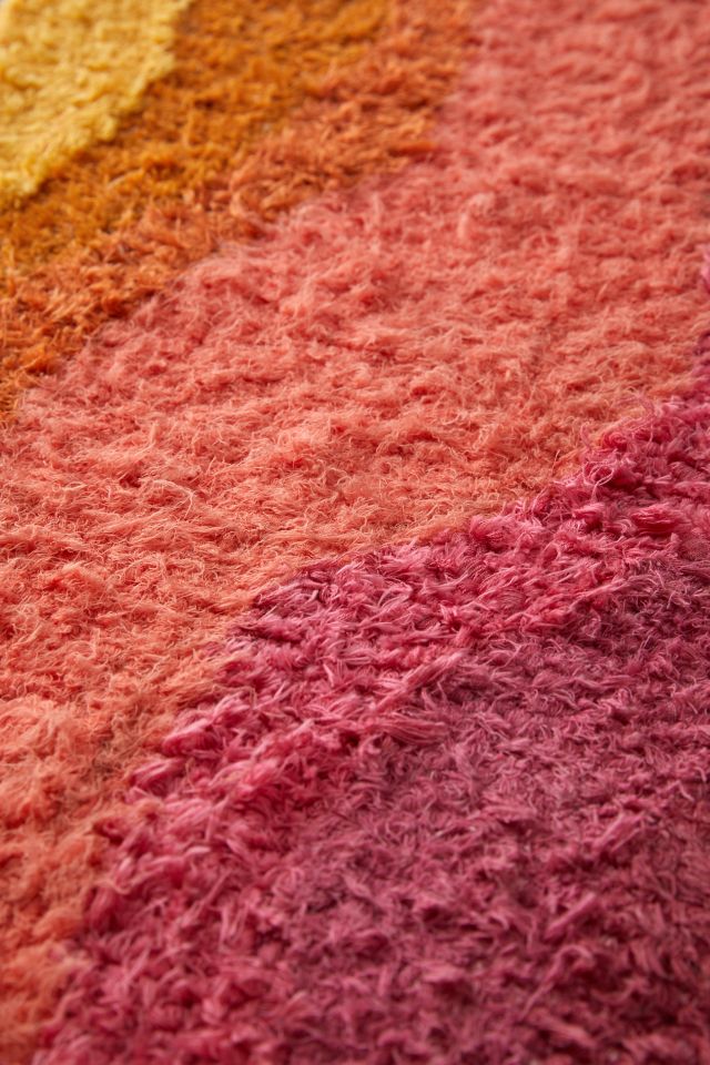 Wave Shag Runner Rug