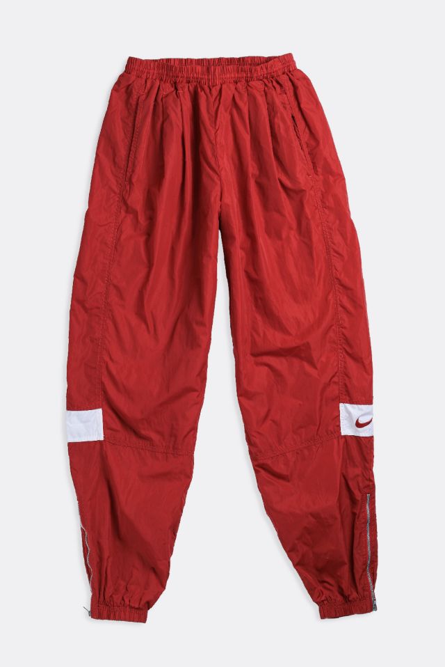 Nike windrunner pants clearance red