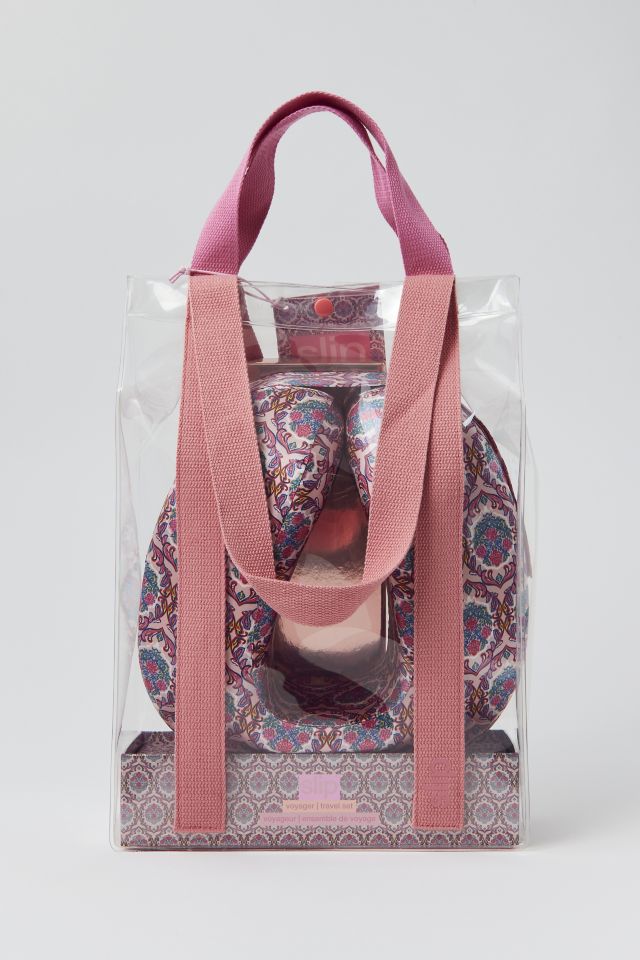 Ensemble de voyage avec oreiller pour le cou et masque pour les yeux Jet Setter Slip #1