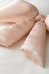 Big Bow Satin Throw Pillow