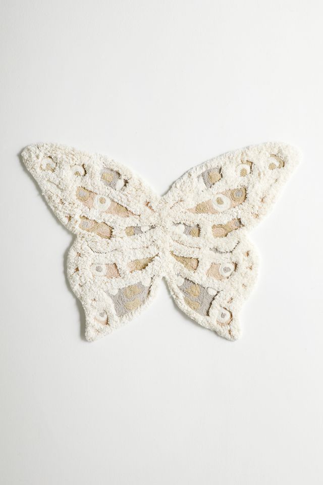 Butterfly Shag Wall Hanging | Urban Outfitters