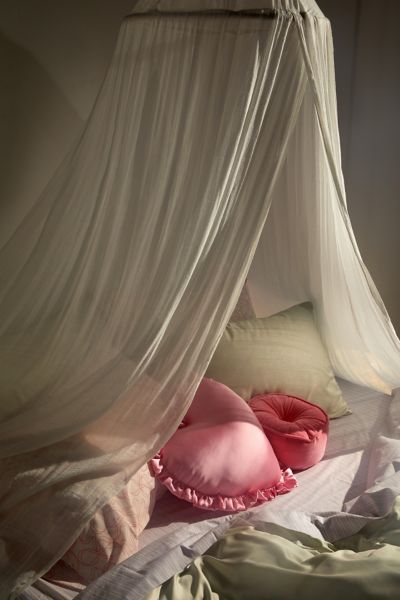 Chloe Gauze Bed Canopy