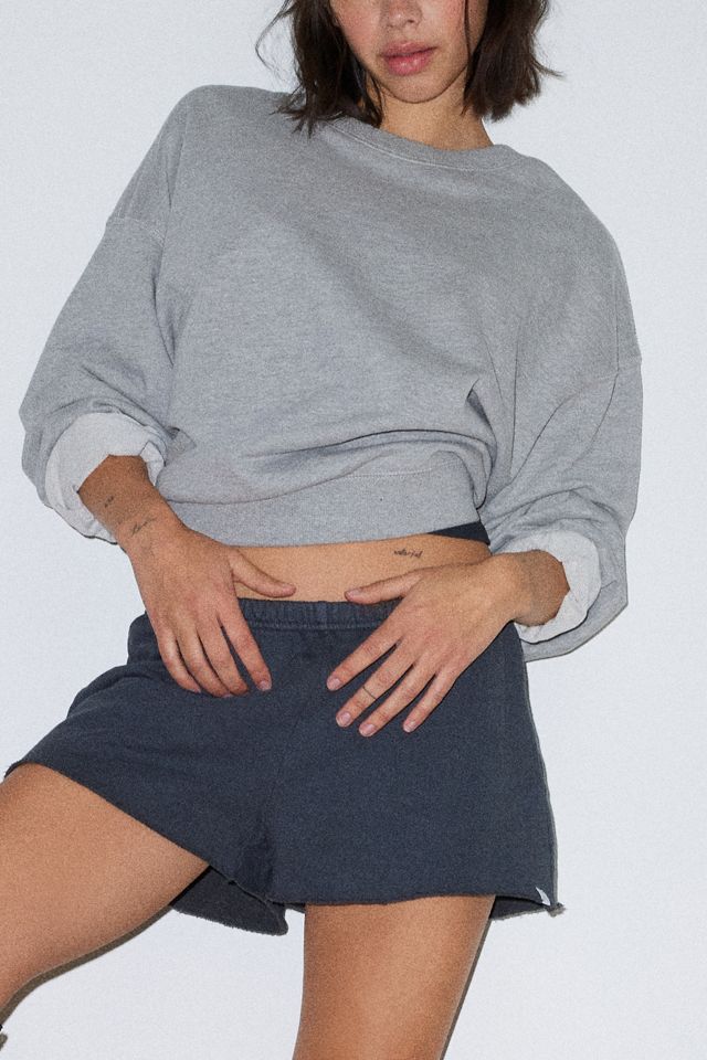 BDG Bonfire Boxy Burnout Crew Neck Sweatshirt | Urban Outfitters