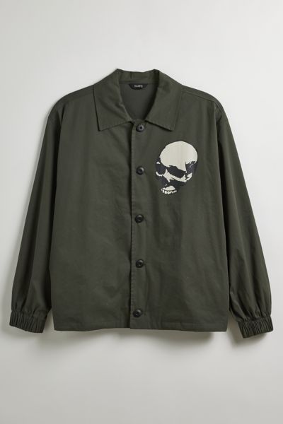 Tee Library Skull Coach Jacket