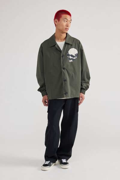 Tee Library Skull Coach Jacket