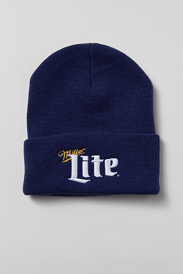 American Needle Miller Lite Cuffed Knit Beanie In Navy, Men's At Urban Outfitters