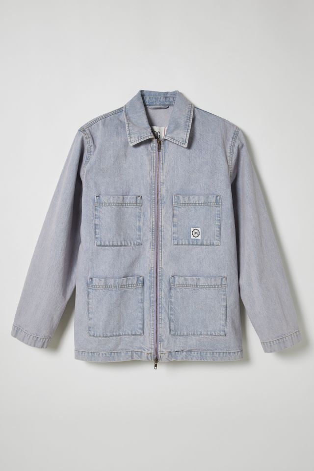 BDG Oversized Denim Zip Chore Coat #1