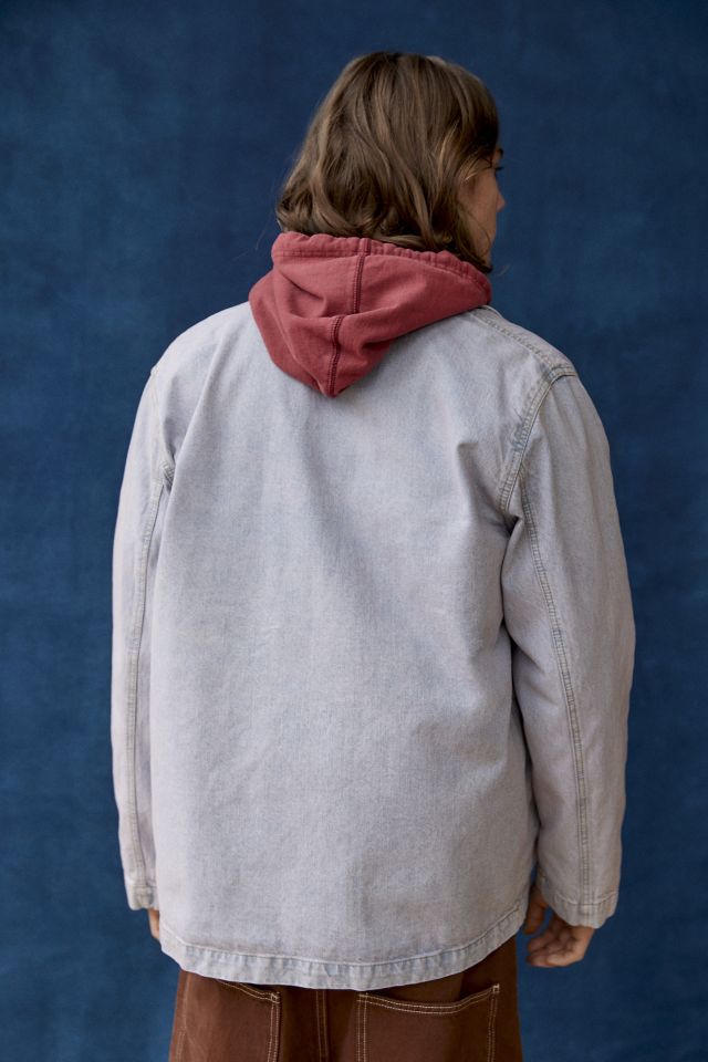 BDG Oversized Denim Zip Chore Coat #3