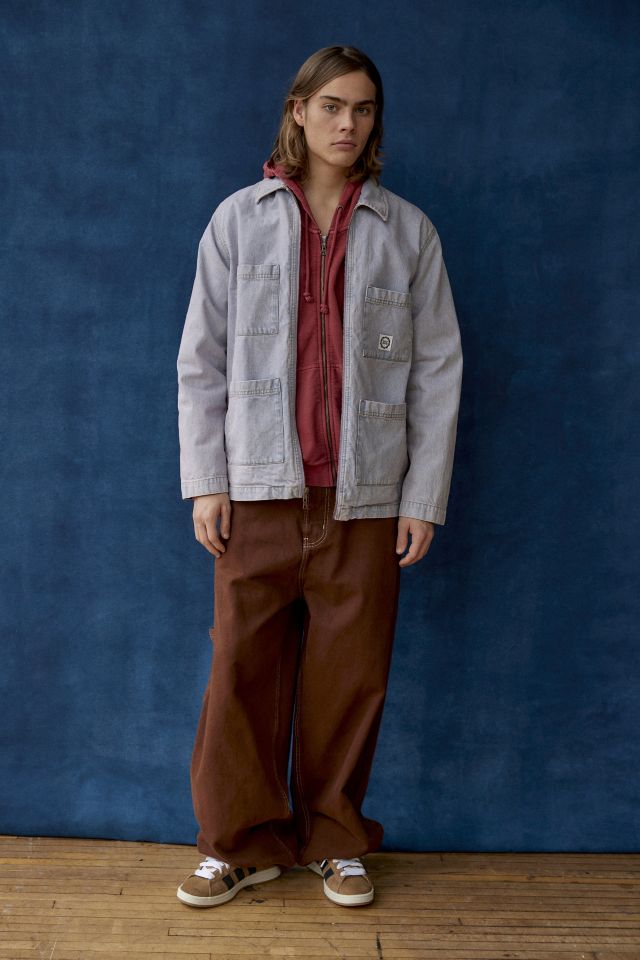 BDG Oversized Denim Zip Chore Coat #4