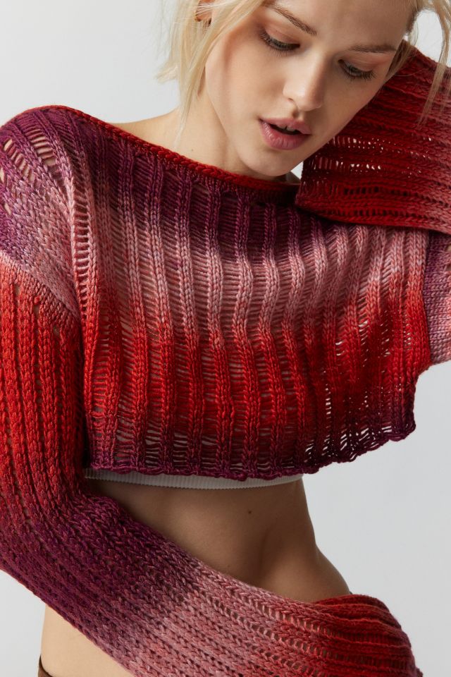 UO Ladder-Knit Shrug Sweater #2