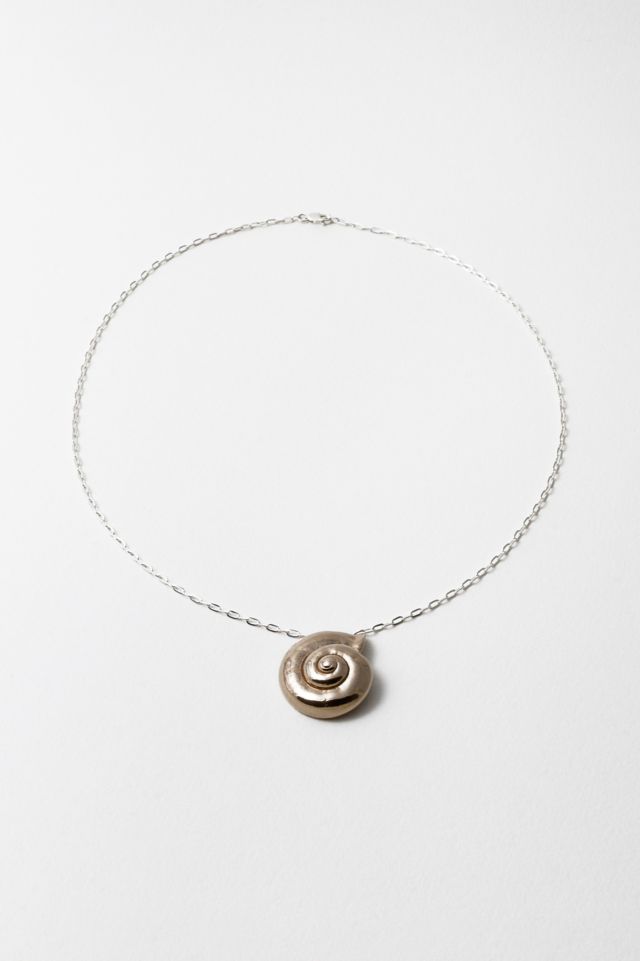 Spiral Necklace Silver