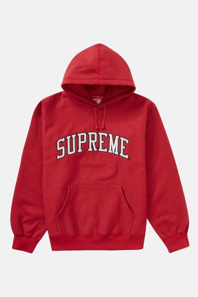 Supreme Piping Hooded Sweatshirt Dark Green