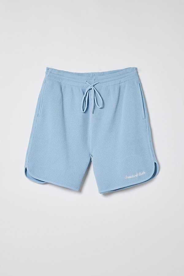 Standard Cloth Thermal Waffle Athletic Short In Sky, Men's At Urban Outfitters