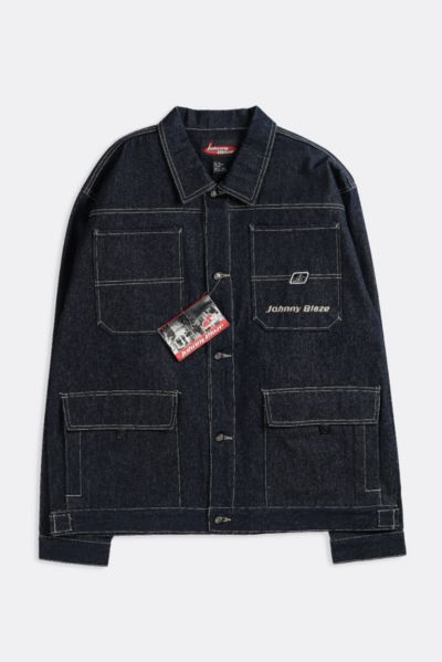 Deadstock Johnny Blaze Denim Chore Jacket | Urban Outfitters