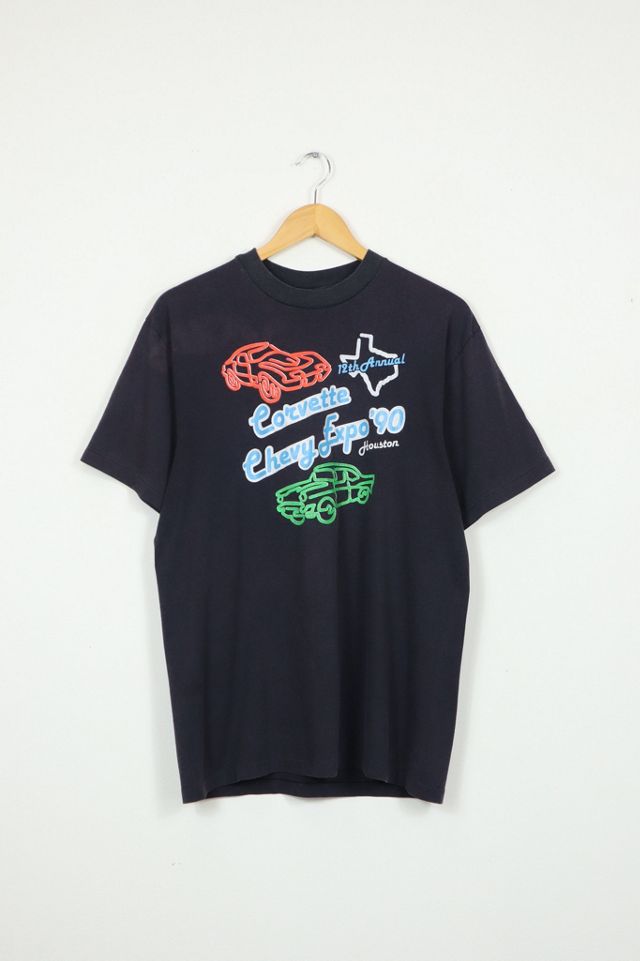 Vintage Houston Corvette and Chevy Expo '90 Tee | Urban Outfitters
