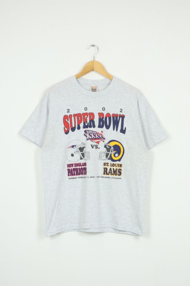 Vintage New England Patriots Super Bowl XXXVI Shirt Size 