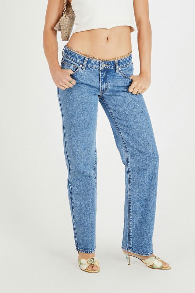 Abrand 99 Low Straight Petite Jeans