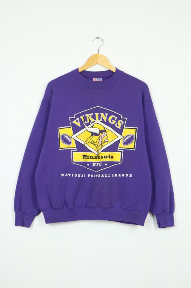 Minnesota Vikings Vintage Sweatshirt, Vintage Vikings Football