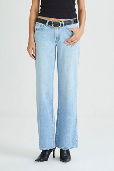 Abrand 00 Low Flare Jean Mason Blue Fade