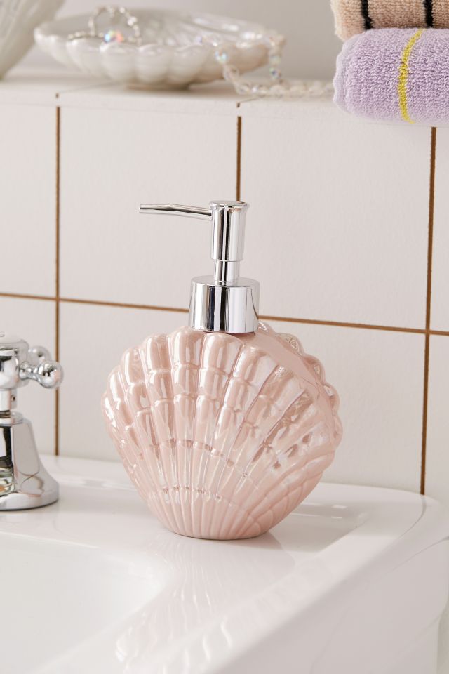 Pink deals soap dispenser