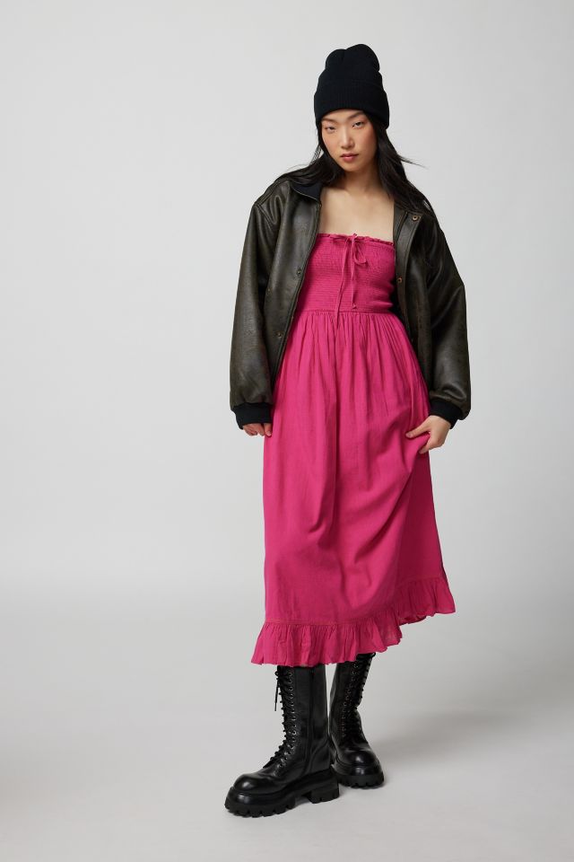 UO Penny Smocked Midi Dress #2