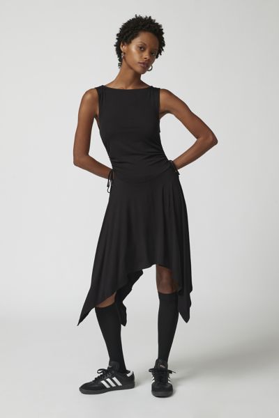 UO Bianca Boat Neck Mini Dress Urban Outfitters Canada