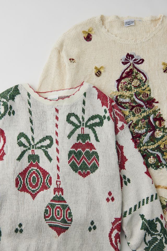 Urban Renewal Vintage Holiday Pullover Crew Neck Sweater #1