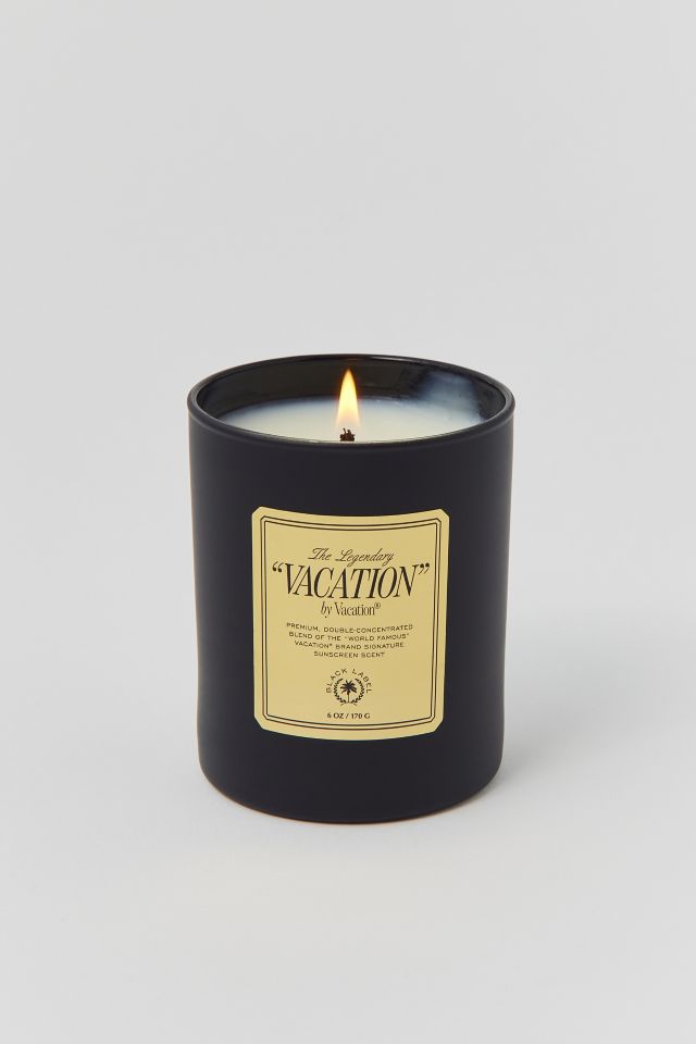 Vacation The Legendary “Vacation” Black Label Scented Candle | Urban Outfitters