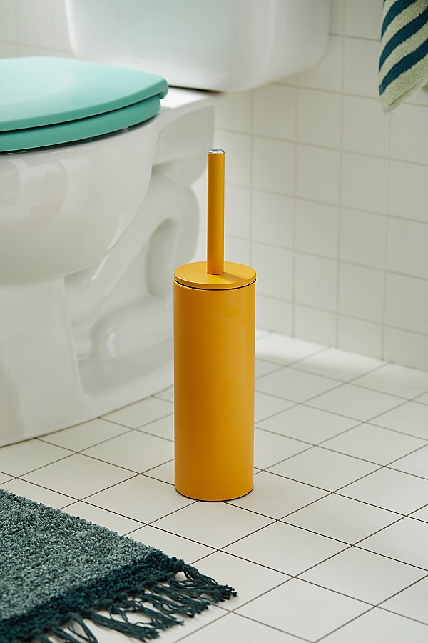 Urban Outfitters Jay Toilet Brush In Yellow At