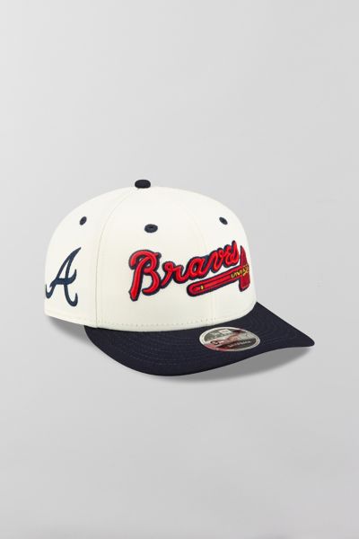Atlanta Braves White Brown Corduroy 59Fifty Fitted Hat by MLB x