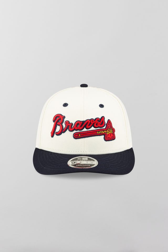 New Era FELT X Atlanta Braves Butterfly Fitted Hat