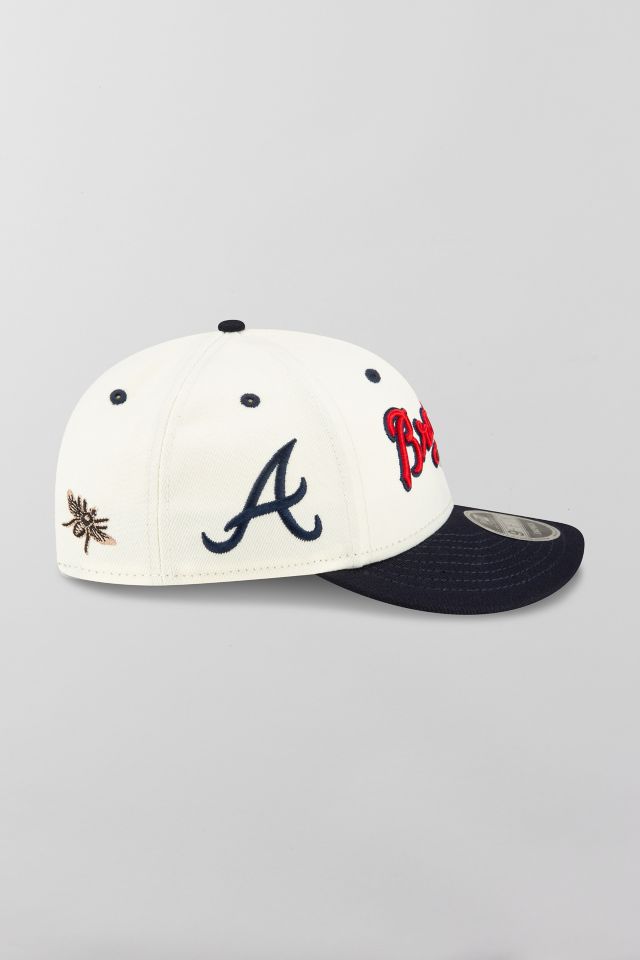 New Era FELT X Atlanta Braves Butterfly Fitted Hat