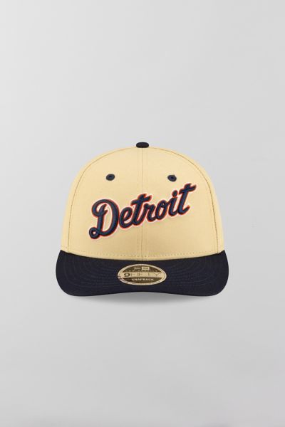 New Era Felt X Detroit Tigers Butterfly Fitted Hat In Gold, Men's At Urban Outfitters