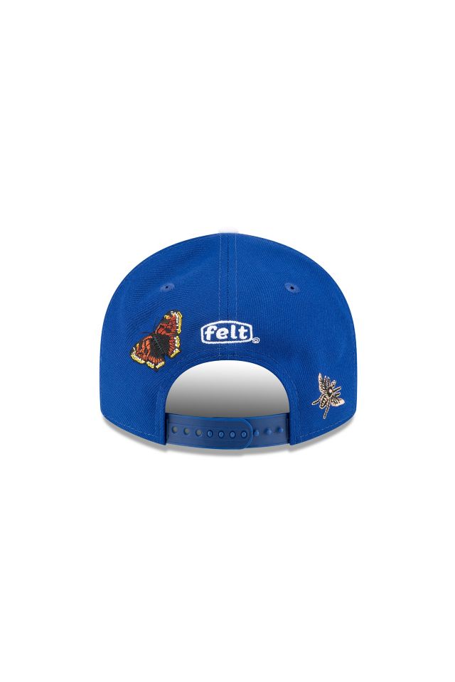 New Era FELT X Los Angeles Dodgers Butterfly Baseball Hat #1
