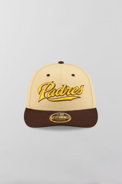 Shop New Era Felt X San Diego Padres Butterfly Fitted Hat In Gold, Men's At Urban Outfitters