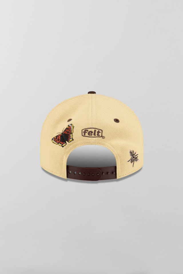 New Era FELT X San Diego Padres Butterfly 9FIFTY Snapback Hat #1
