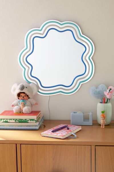 Wiggle LED Neon Mirror