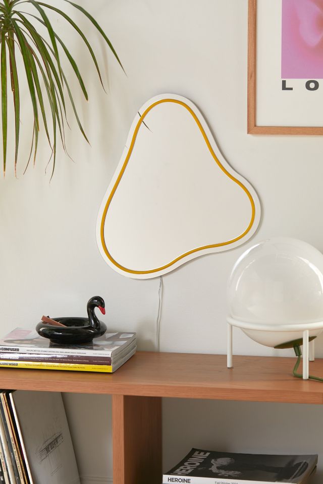 Triangle LED Mirror | Urban Outfitters