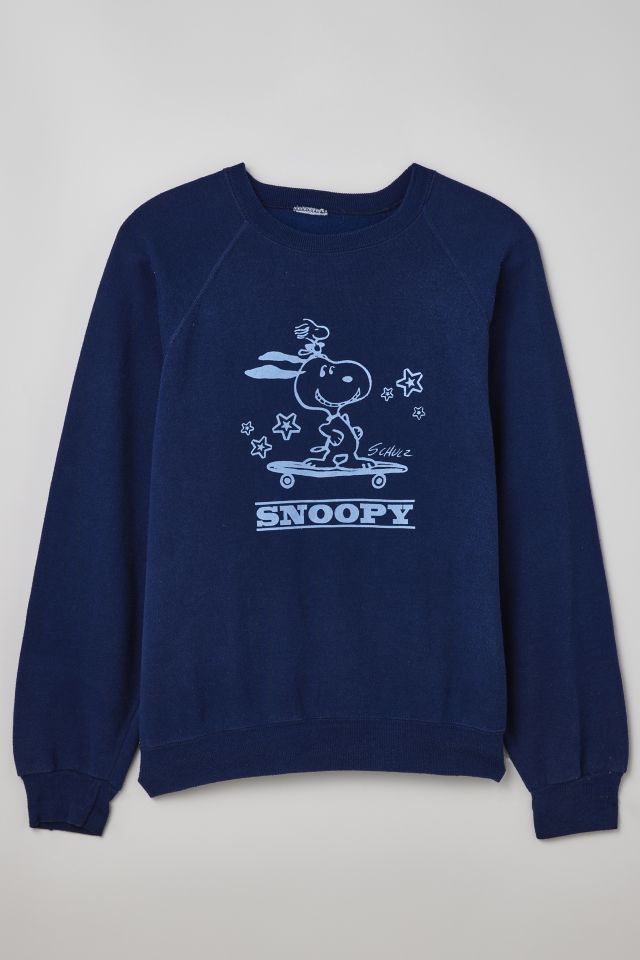 Vintage Snoopy Crew Neck Sweatshirt